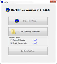 Backlinks Warrior Software